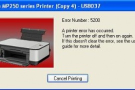 Коды ошибок принтеров Canon